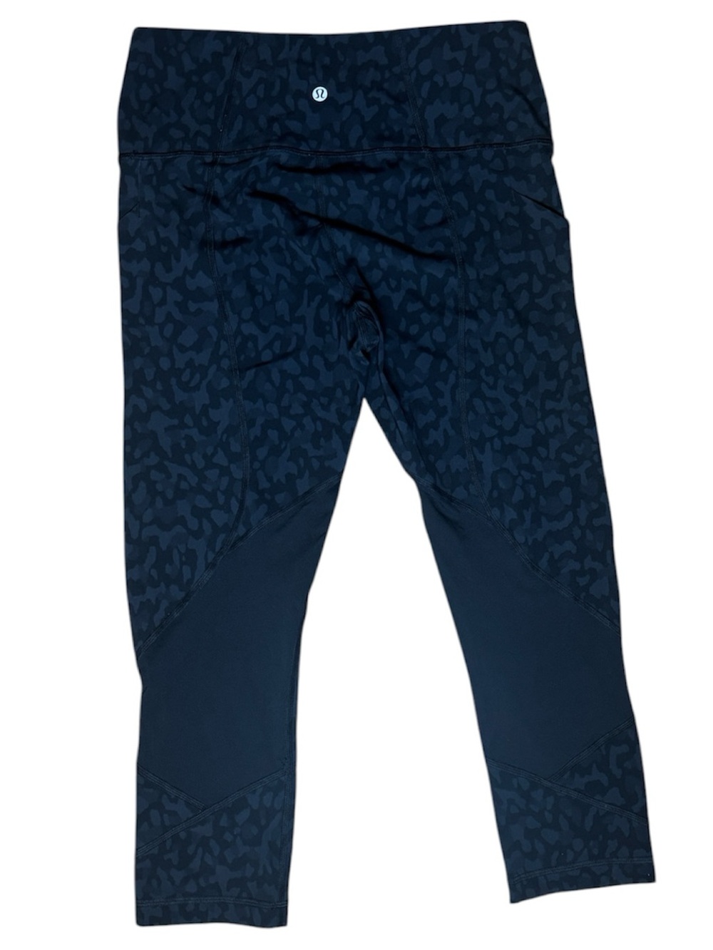 Lululemon Pace Rival Crop pants in Formation Camo Deep Coal Multi size 8